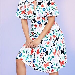 Floral Print Dress